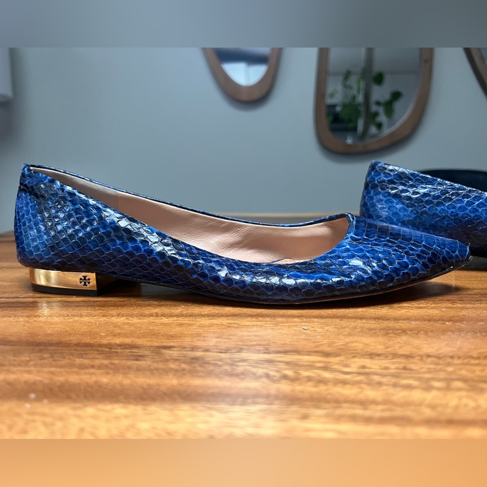 Tory Burch Crocodile Flats